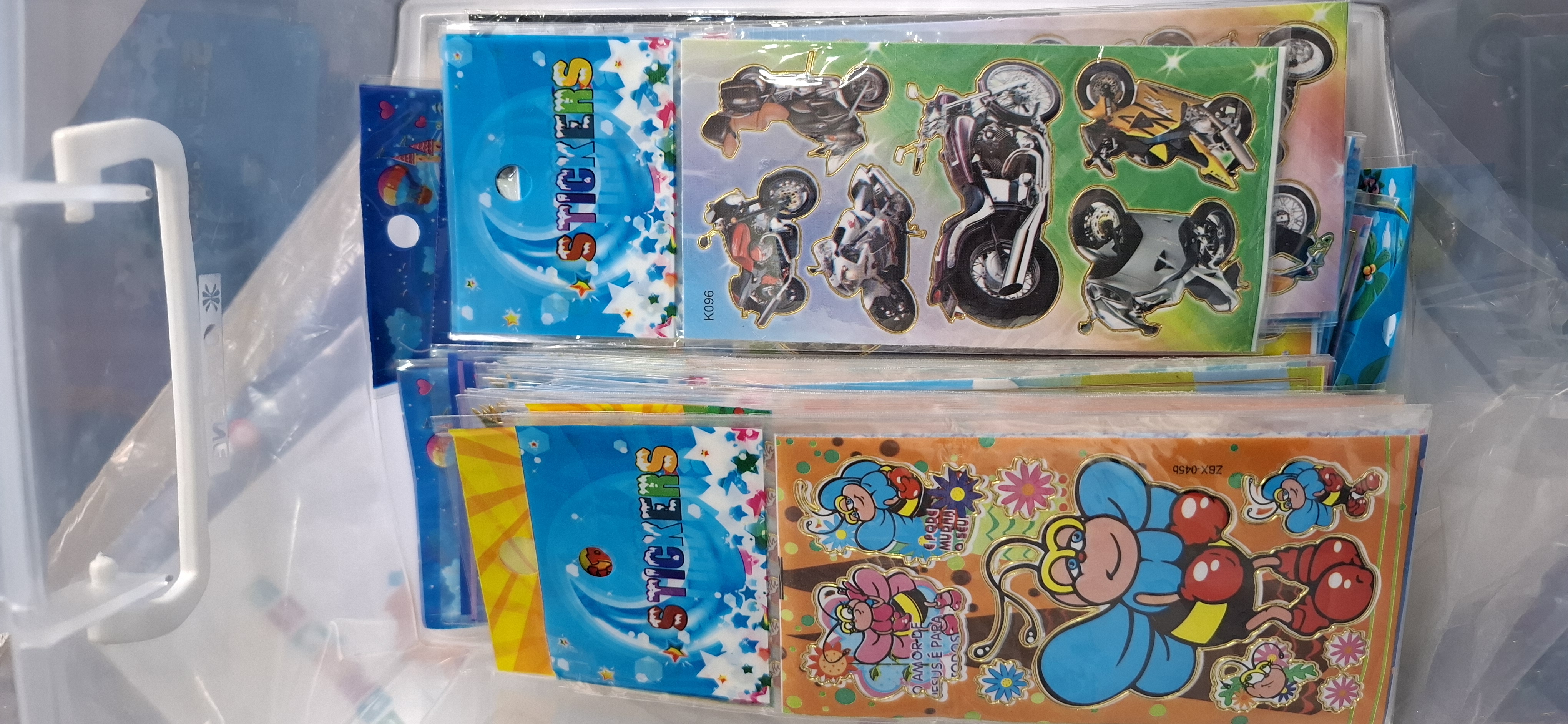 Cartelas Adesivo Infantil